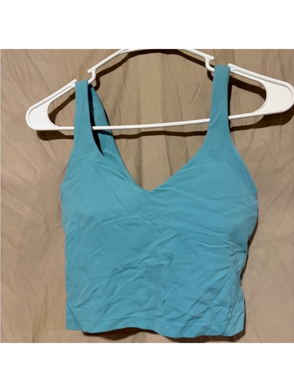 Women’s V-Neck Tank Top in Teal